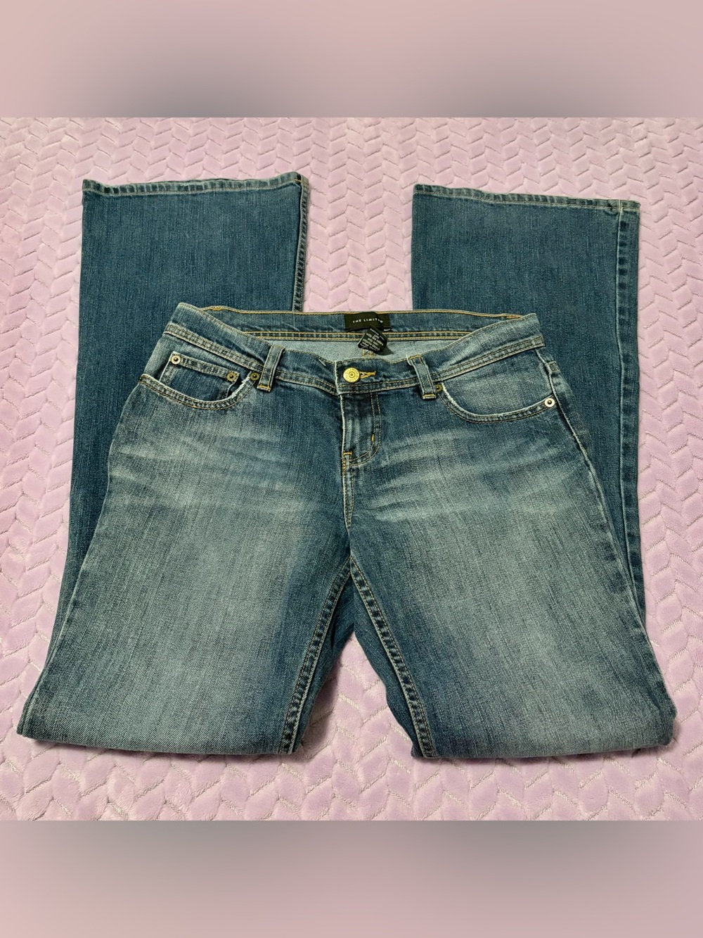 The Limited Women's Bootcut Jeans in Medium Blue Wash